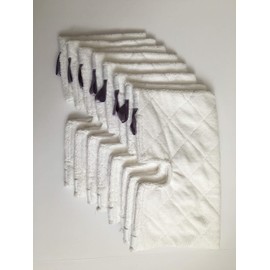 8 Replacement Standard Pads Compatible with Shark Euro Pro Pocket Steam Mop S3501 S3601 S3901