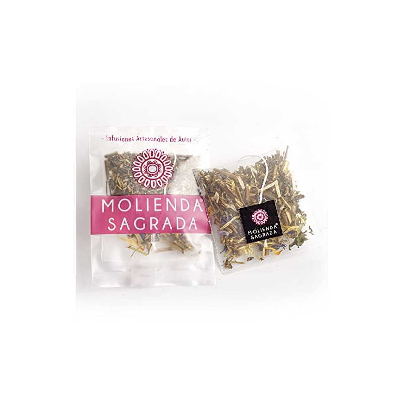 Molienda Sagrada Tisana Toronjil/Infusión Herbal / 15 sachets biodegradables