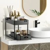 Under Sink Organizer – Sliding Cabinet Storage Rack, Bathroom Kitchen