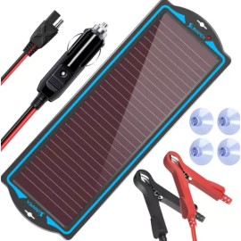 Unbranded 12 Volt Battery Charger Solar Powered Panel for Car Dump Trailer Boat Marine 12v