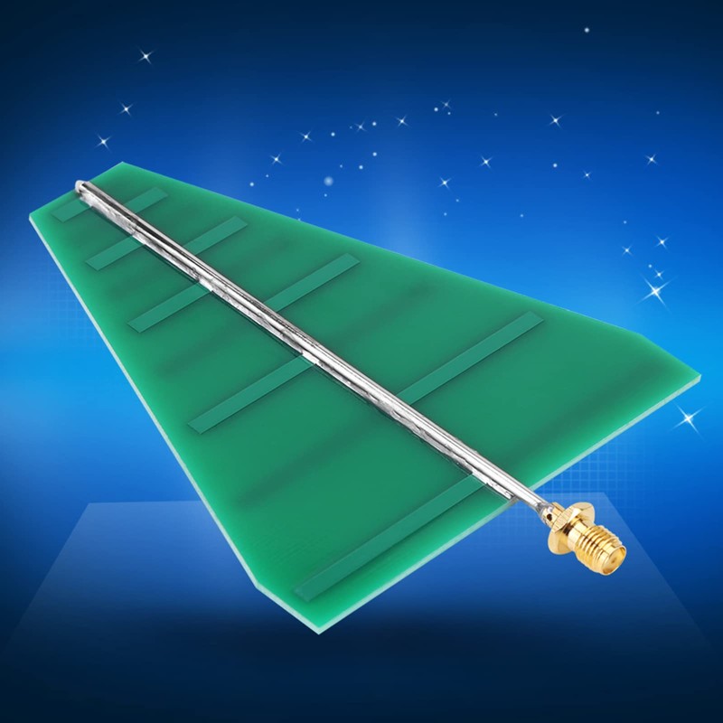 UWB Log Periodic Antenna 1.35-9.5GHz Wideband Directional Linearly Polarized for