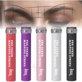 Hilo Preentintado Para Mapeo De Cejas 30 M - Suministros Para Maquillaje Permanente Y Microblading, Kit De Hilo Para Dar Forma A Las Cejas Con Precisión