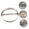 Ciieeo 3pcs Stainless Steel Pizza Saucing Ring Baking Tool for