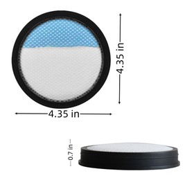 Hufopik 1 Pcs Washable Filter for Ryobi 18V 1 + Cordless Stick Vacuum PCL720, PBLSV716, PBLSV717 Replacement Parts, Compare to Part A32SV720N