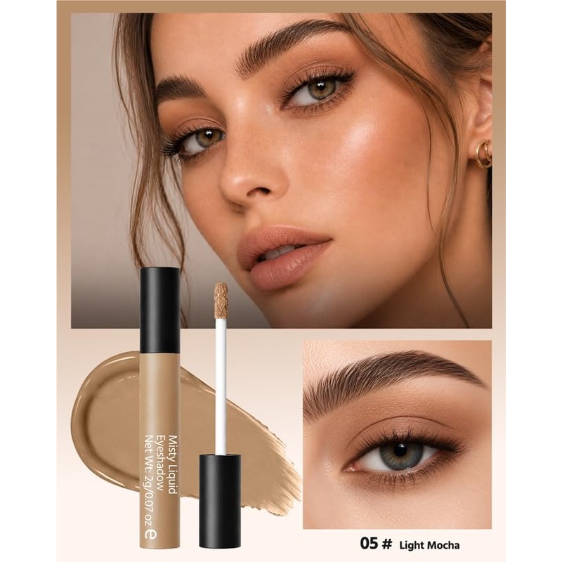 Light Mocha Matte Liquid Eyeshadow
