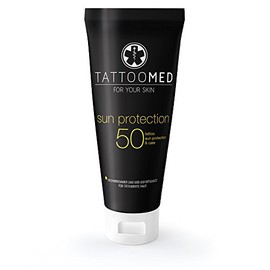 TattooMed TattooMed Sun Protection FPS50 - Sun Cream For Protecting Sensitive Tattoos from Intense Solar Radiation - (1 x 100ml)