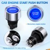 Nilight Start Engine Button 12V DC 50A SPST on Off