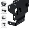 skysen Carbon Steel Vinyl Wood Fence Post Mount Gate Latch(2066-cs-p)