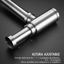 SOLVEX P Trampa para Botellas Redonda 1 14 de Baño, SP-71801