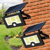 ivSunTEK Solar Wall Lights Outdoor Waterproof with Motion Sensor Wall