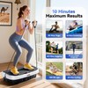 HTM Vibration Plate Exercise Machine - 330lbs Weight Capacity, 120