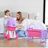 Carriolita Y Cuna Para Muñecas Combo Baby Prinsel Rosa
