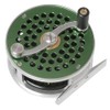 Vintage Classic Fly Fishing Reel,Right/Left Handle Position, Fly Reel (Green,