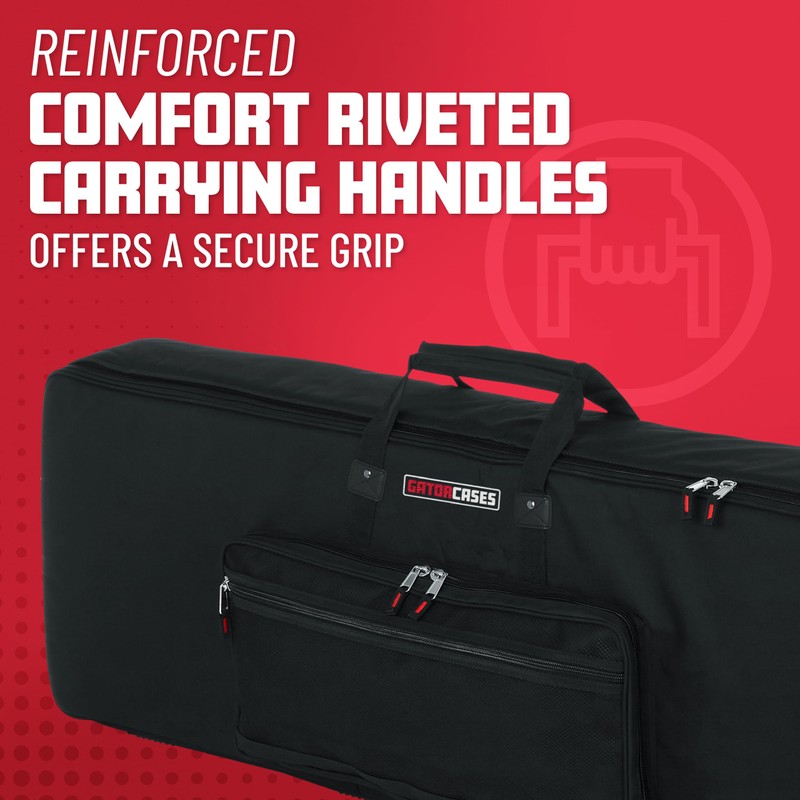 Gator Cases GKB Series 76-Note Padded Keyboard Gig Bag, (GKB-76)