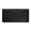 Nash Bridges | GQD 685 | Metal Stamped License Plate