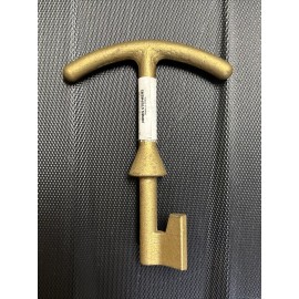 Jones stephens Solid Brass Water Meter Key J&S M07001 5.5” Commercial Grade Valve Box Lid Key
