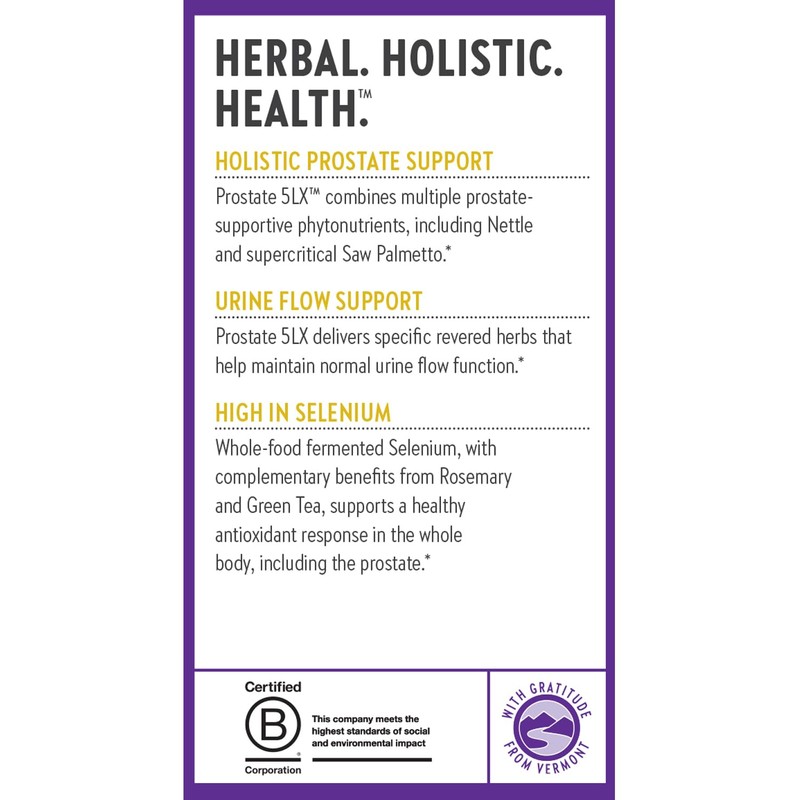 New Chapter Prostate Supplement - Prostate 5LX™ with Clinical Strength