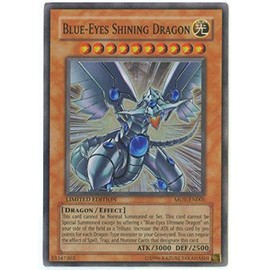 YuGiOh GX - Blue Eyes Shining Dragon MOV-EN001 Promo Card [Toy] by YuGIOH