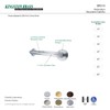 Kingston Brass DR314122 Designer Trimscape Restoration Decor 12-Inch Grab Bar