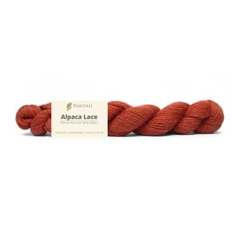 PASCUALI Alpaca Lace, 100% Alpaca Wool, Alpaca Wool for Knitting and Crocheting, Set: 3 Strands - 150 g, Colour: Sahara 42