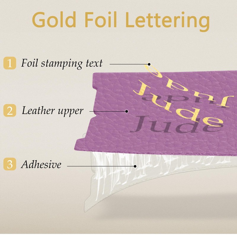 Purple Leather Bible Tabs, Laminated Bible Tabs for Women Study