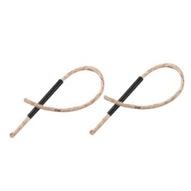 MERRYHAPY 2 Pack Survival Fire Starter Rope Wick Handheld Wick for Quick Lighting