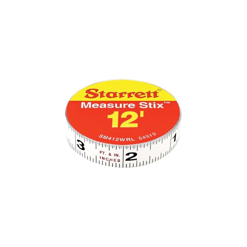 SM412WRL 1/2"X12' MEASUR