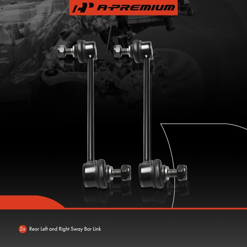 A-Premium 2 x Rear Sway Bar Links Stabilizer Bar Links,