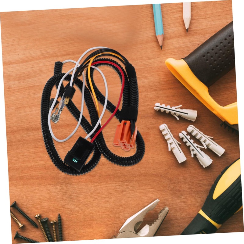 FUNOMOCYA Car Horn Wiring Kit Effortless Installation for Vehicles Durable