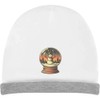 Azeeda 'Snowman Snow Globe' Kids Slouch Hat (KH00033977) White
