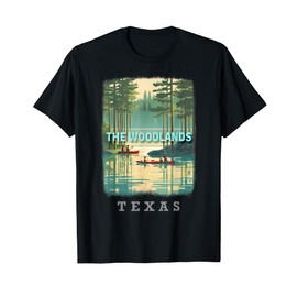 The Woodlands Texas TX Waterfront Oasis SD145 T-Shirt