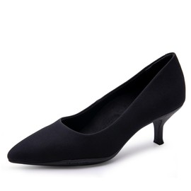 Aerosoles Women's Ludlow Pump, Black Stretch, 7.5