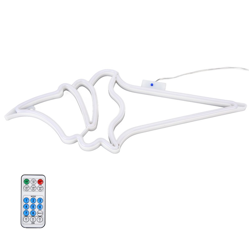 LED Neon Light Ice Cream Waterproof Battery USB Powered Hangable