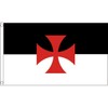 Crusades Small Flag - 3 x 2 FT - 100%