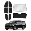 Canvcle Sunshades for 2021-2025 2026 GMC Yukon XL/Chevy Suburban Accessories