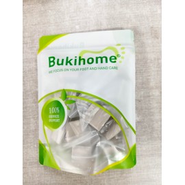 Bukihome Toe Separators for Overlapping Toes, Gel Bunion Corrector and Fabric Toe Spacers Straightener for Women & Men, Bunion Relief with 10 Pack