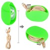stargoldenbell Automatic Cord Winder Wire Storage Housekeeper/Retractable Cord Organizer, Green