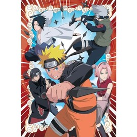Clementoni 39831 Naruto Puzzle 1000 Pieces, High Quality Collection, for Adults, Made in Italy, Multicoloured 39831, Multicoloured