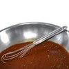 Norpro 9-Inch Krona Stainless Steel Flat Whisk, Silver