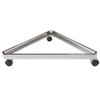 Only Garment Racks #1945C Chrome Triangle Base Triangle Base for