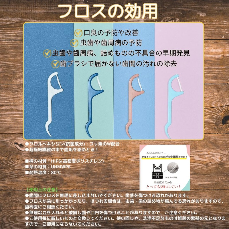 Kiso Cypress Toothpaste Gel, Includes 5 Floss Picks, 99.9% Disinfected,