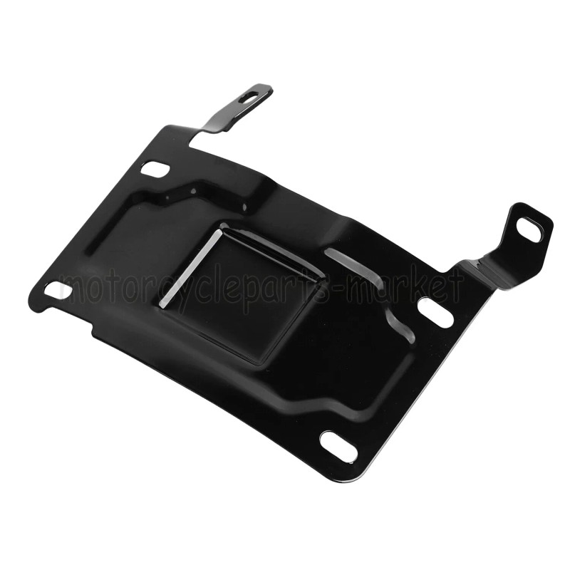 Unbranded Black License Plate Relocation Mount For Harley Softail Road