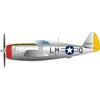 Platz PDR-30 1/144 US Army Fighter Plane Thunderbolt Leather Back
