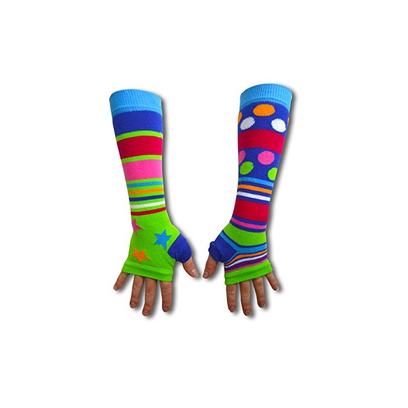 United Oddsocks Armwarmers The Green and Starry ones