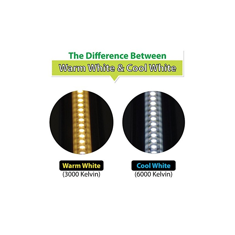 Lightkiwi P8895 6 Inch Warm White Modular LED Under Cabinet