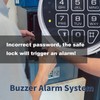 Gun Safe Lock with Programmable Electronic Keypad, Password Electromagnetic Lock