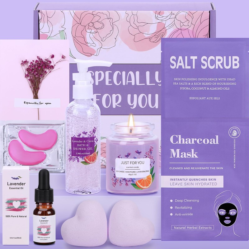 Set de Baño de Lavanda y Cítricos, Set de Baño