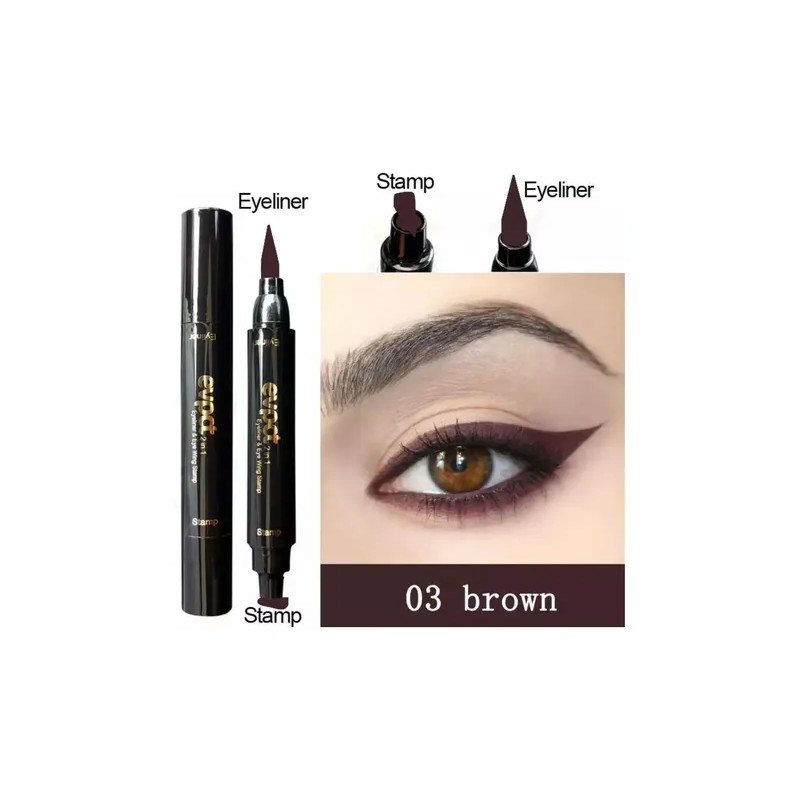 Cuidado Facial Delineador Sello Waterproof Indeleble 2pzs F