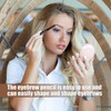1 PCS Eyebrow Pencil, Double Ended Precision Waterproof Brow Pen,