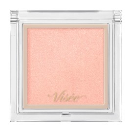Visee Highlights The Contour Color (Powder) OR200 Shimmer Apricot, 0.1 oz (2.5 g), Delicate Pearl, Glossy, Ruddy